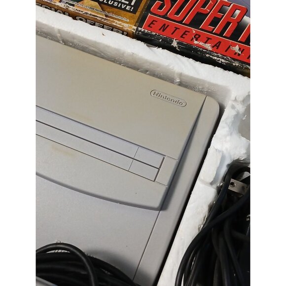 Super Nintendo System Jr. SNES Control Deck - Zelda Link - Missing Manual - Picture 3 of 16